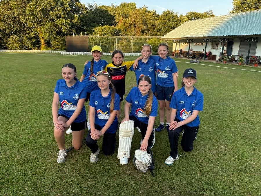 A Sapphires junior side at the pavilion after an evening game